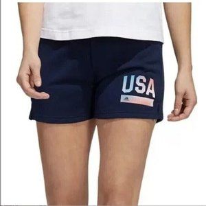 NWT Adidas Multi Sport American Shorts Women's Collegiate Navy HS9571
